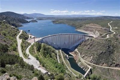 Dam ultrasonic water level sensor monitoring Dam ultrasonic water level sensor monitoring